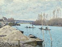 The Flood at Port-Marly-Alfred Sisley-Giclee Print