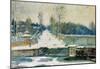 Alfred Sisley The Watering Place at Marly Art Print Poster-null-Mounted Poster