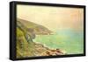 Alfred Sisley Welsh Coast in the Fog Art Print Poster-null-Framed Poster