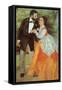 Alfred Sisley-Pierre-Auguste Renoir-Framed Stretched Canvas