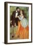 Alfred Sisley-Pierre-Auguste Renoir-Framed Art Print