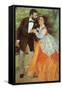 Alfred Sisley-Pierre-Auguste Renoir-Framed Stretched Canvas