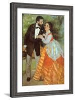 Alfred Sisley-Pierre-Auguste Renoir-Framed Art Print