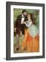 Alfred Sisley-Pierre-Auguste Renoir-Framed Art Print