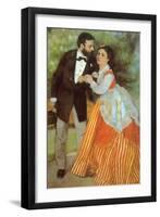 Alfred Sisley-Pierre-Auguste Renoir-Framed Art Print