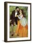 Alfred Sisley-Pierre-Auguste Renoir-Framed Art Print