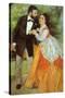 Alfred Sisley-Pierre-Auguste Renoir-Stretched Canvas