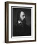 Alfred Tennyson, 1st Baron Tennyson (1809-189), English Poet, 1893-M Girardot-Framed Giclee Print