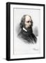 Alfred Tennyson, 1st Baron Tennyson, English Poet, C1890-Petter & Galpin Cassell-Framed Giclee Print