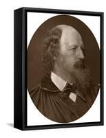 Alfred Tennyson, Dcl, Frs, English Poet Laureate, 1883-Lock & Whitfield-Framed Stretched Canvas