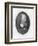 Alfred Tennyson, Lst Baron Tennyson (1809-189) English Poet, C1880-null-Framed Giclee Print