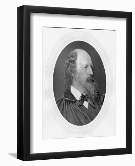 Alfred Tennyson, Lst Baron Tennyson (1809-189) English Poet, C1880-null-Framed Giclee Print