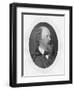 Alfred Tennyson, Lst Baron Tennyson (1809-189) English Poet, C1880-null-Framed Giclee Print