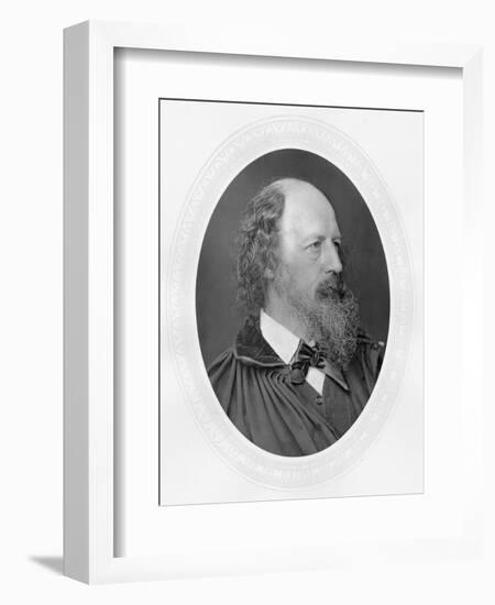 Alfred Tennyson, Lst Baron Tennyson (1809-189) English Poet, C1880-null-Framed Giclee Print