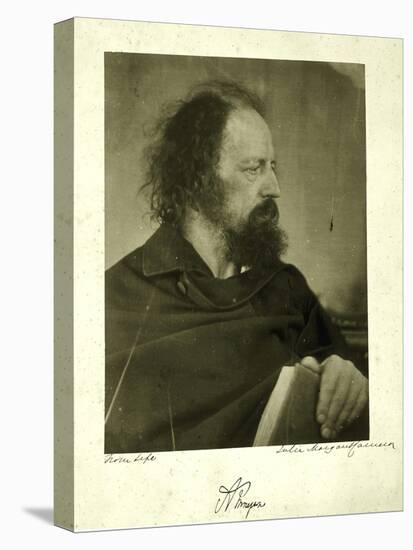 Alfred Tennyson, the Dirty Monk, 1865-Julia Margaret Cameron-Stretched Canvas