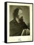 Alfred Tennyson, the Dirty Monk, 1865-Julia Margaret Cameron-Framed Stretched Canvas
