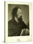 Alfred Tennyson, the Dirty Monk, 1865-Julia Margaret Cameron-Stretched Canvas