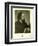 Alfred Tennyson, the Dirty Monk, 1865-Julia Margaret Cameron-Framed Premium Giclee Print