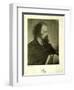 Alfred Tennyson, the Dirty Monk, 1865-Julia Margaret Cameron-Framed Premium Giclee Print