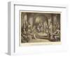 Alfred the Great Submitting His Laws to the Witan-John Bridges-Framed Giclee Print