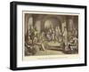 Alfred the Great Submitting His Laws to the Witan-John Bridges-Framed Giclee Print