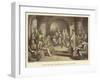 Alfred the Great Submitting His Laws to the Witan-John Bridges-Framed Giclee Print