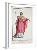 Alfred the Great-Pierre Duflos-Framed Giclee Print