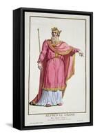 Alfred the Great-Pierre Duflos-Framed Stretched Canvas