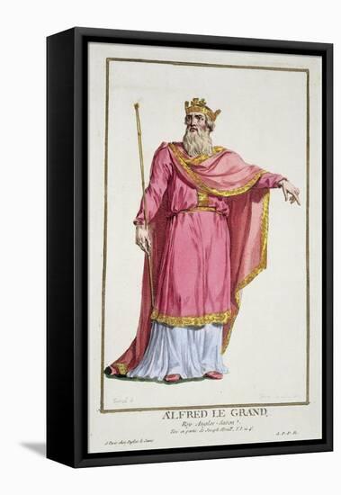 Alfred the Great-Pierre Duflos-Framed Stretched Canvas