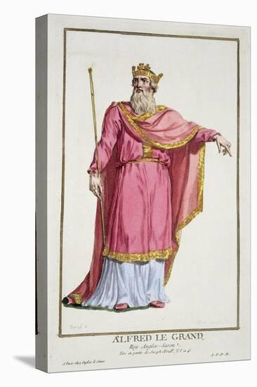 Alfred the Great-Pierre Duflos-Stretched Canvas