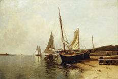 Along Newport Beach-Alfred Thompson Bricher-Giclee Print