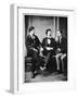 Alfred Townsend, Mark Twain and David Gray, 1871-MATHEW B BRADY-Framed Giclee Print