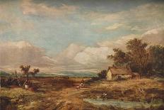 Coast Scene, 1860 (Oil on Canvas)-Alfred Vickers-Giclee Print