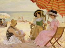 The Beach-Alfred Victor Fournier-Giclee Print