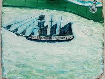 Houses and Ships-Alfred Wallis-Giclee Print