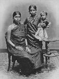'Lace Makers. - Ceylon Lace is entirely hand made', c1890, (1910)-Alfred William Amandus Plate-Photographic Print