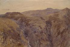 Harlech Castle, 1857-Alfred William Hunt-Giclee Print