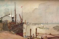 On the Thames, c1876-1903, (1903)-Alfred William Rich-Framed Stretched Canvas