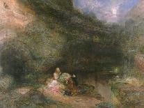 And Dora Took the Child and Went Her Way-Alfred Joseph Woolmer-Giclee Print
