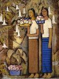 La India de las Floripondias-Alfredo Ramos Martinez-Giclee Print