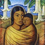 Madre Con Ibida-Alfredo Ramos Martinez-Art Print