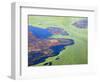 Algae on the Water, Indhar Lake, Udaipur, Rajasthan, India-Keren Su-Framed Photographic Print