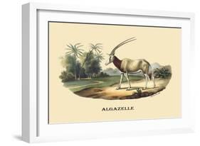 Algazelle-E.f. Noel-Framed Art Print