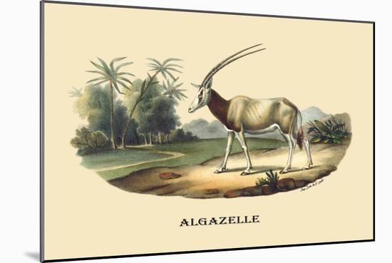 Algazelle-E.f. Noel-Mounted Art Print