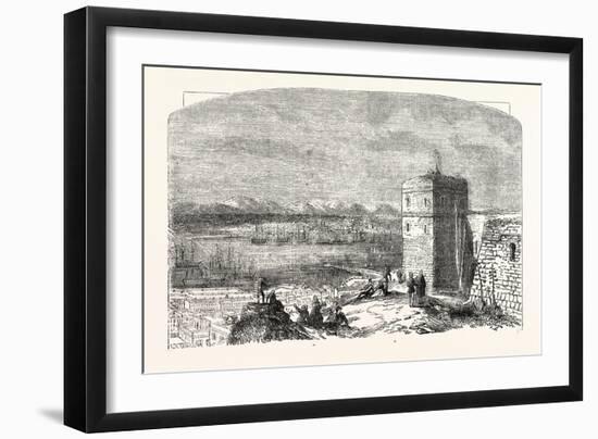 Algaziras, Seaport of Andalusia Spain-null-Framed Giclee Print