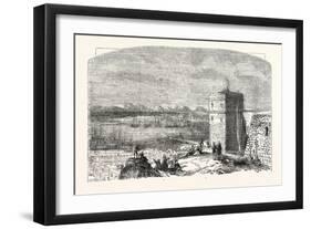 Algaziras, Seaport of Andalusia Spain-null-Framed Premium Giclee Print