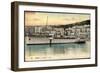 Alger Algerien, Le Port, Dampfschiff Rey Jaine II-null-Framed Giclee Print