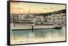 Alger Algerien, Le Port, Dampfschiff Rey Jaine II-null-Framed Stretched Canvas