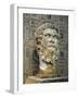 Algeria, Djemila, Colossal Head of the Emperor Septimius Severus-null-Framed Giclee Print