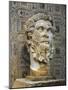 Algeria, Djemila, Colossal Head of the Emperor Septimius Severus-null-Mounted Giclee Print